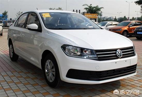 大眾捷達(dá)白色新款