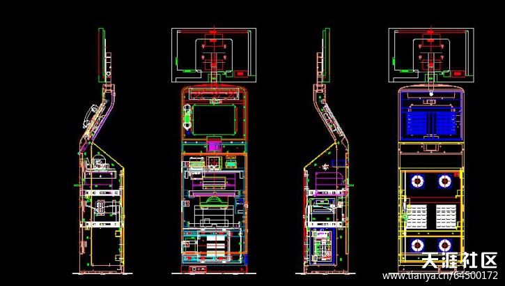 兼職CAD平面立體圖